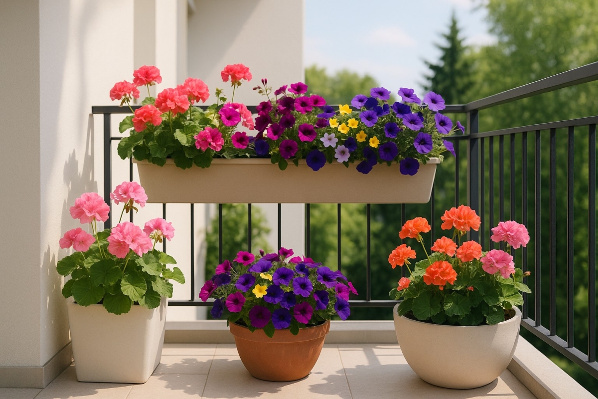 Welche Blumen eignen sich für den Balkon?