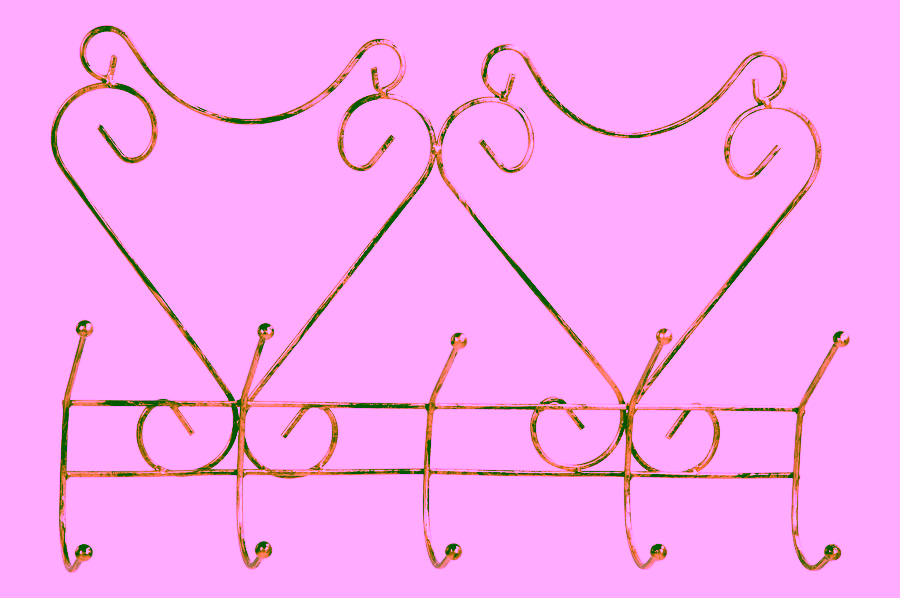 Wandgarderobe aus Metall – Garderoben mit Hutablage :: Versanis