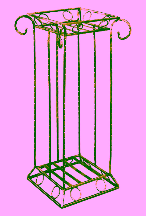 Blumenständer - antiker Stil aus Metall » Online kaufen | Versanis