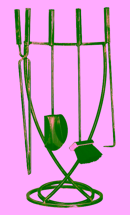 Kaminset aus Metall 4-teilig – Kaminsets / Kaminbesteck :: Versanis