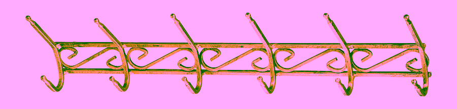 Kleiderhaken 6 - technische Abmessungen