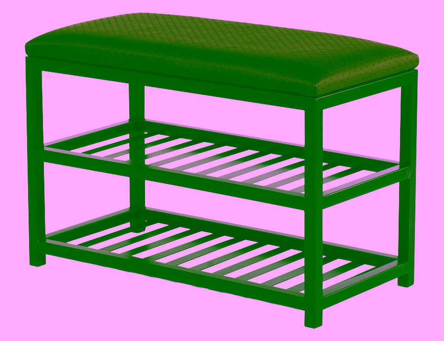 Sitzbank modern mit Schuhablage "Loft" – Schuhbank :: Versanis