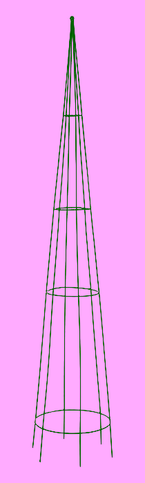 Rankhilfe Metall Kegel – Rank Hilfen :: Versanis