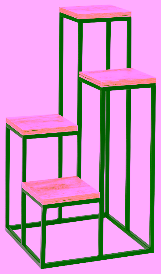 Blumenbeet aus Metall, Modell:665