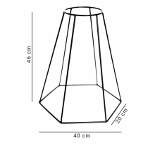 Blumenständer aus Metall. Modell:557