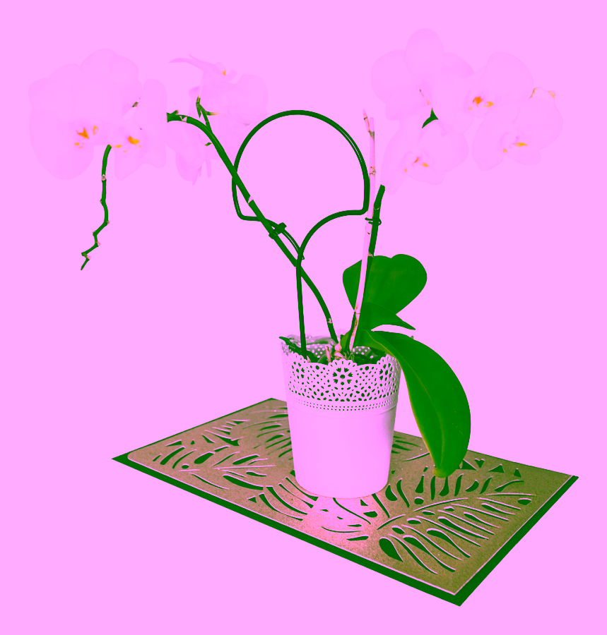 Blumenständer aus Metall - GINKGO