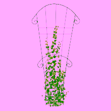 Blumenständer, Leiter - Modell:319