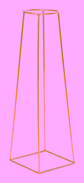 Einzelner Pflanzenständer. Blumenbeet - LOFTY