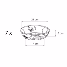 Blumenständer Metall 7 Modell:159