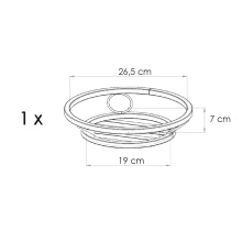 Blumenständer Metall Herzform Modell:160