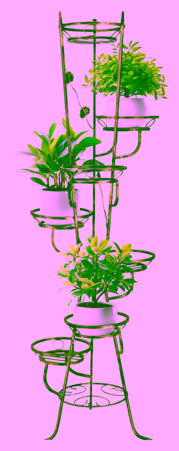 Metall Blumenständer 7 Ebenen