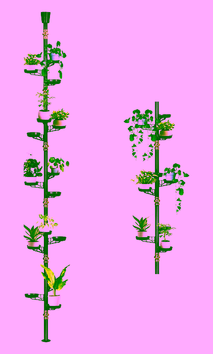 Hochbeet - Teleskopständer für 15 Pflanzen