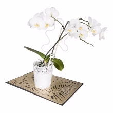 Blumenstütze. Metall-Pflanzenstütze KLEKS Modell:549