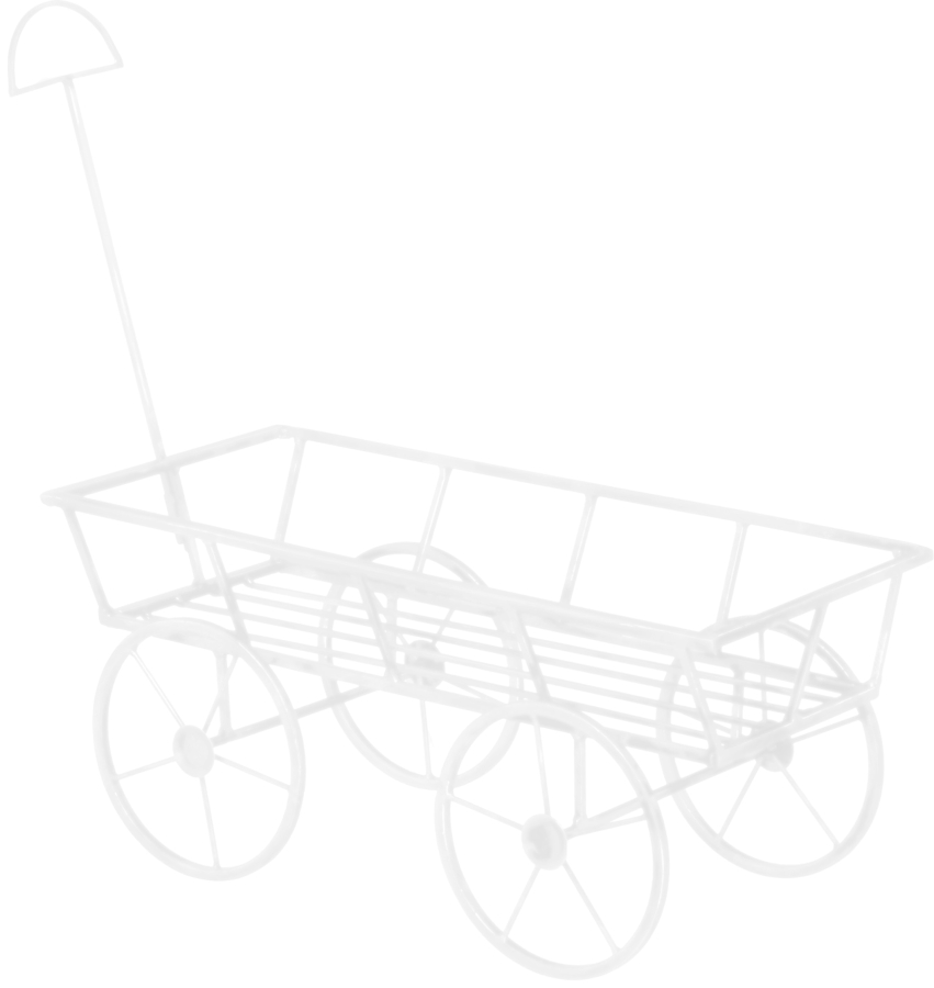 Blumenwagen Metall Modell:46