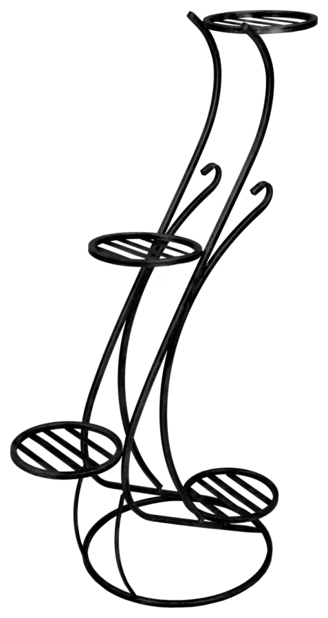 Bugholzblumenbeet aus Metall Modell:243