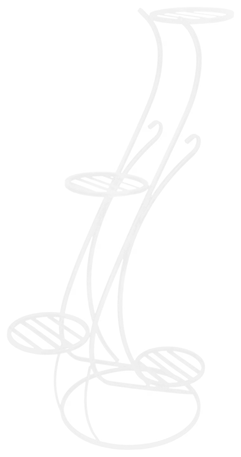 Bugholzblumenbeet aus Metall Modell:243