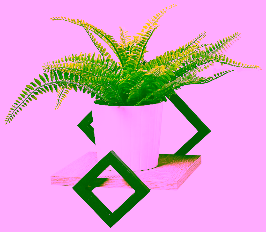 Wandregal für Blumen