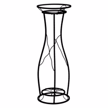 Einzelblumenbeet aus Metall Modell:247