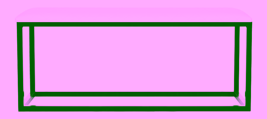 Fußhocker. Flurbank mit Modell:512