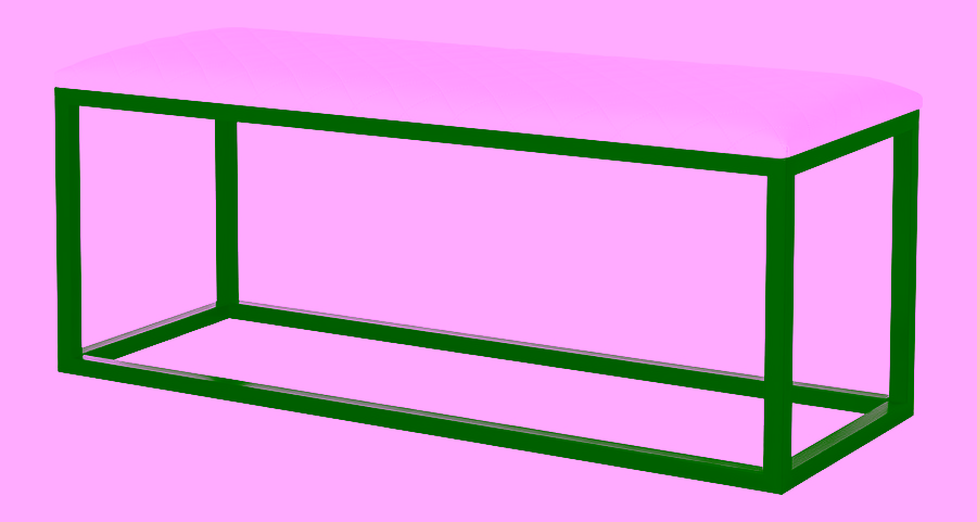 Fußhocker. Flurbank mit Modell:512