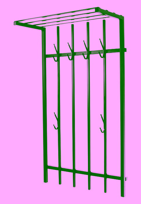 Wandaufhänger - Loft-Garderobe 70