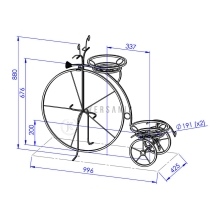 Großes Fahrrad als Modell:132