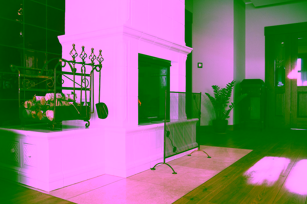 Großes Kaminbesteck mit Modell:183