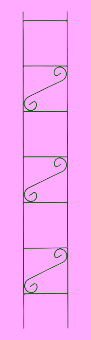 Hohe Stütze für Modell:324