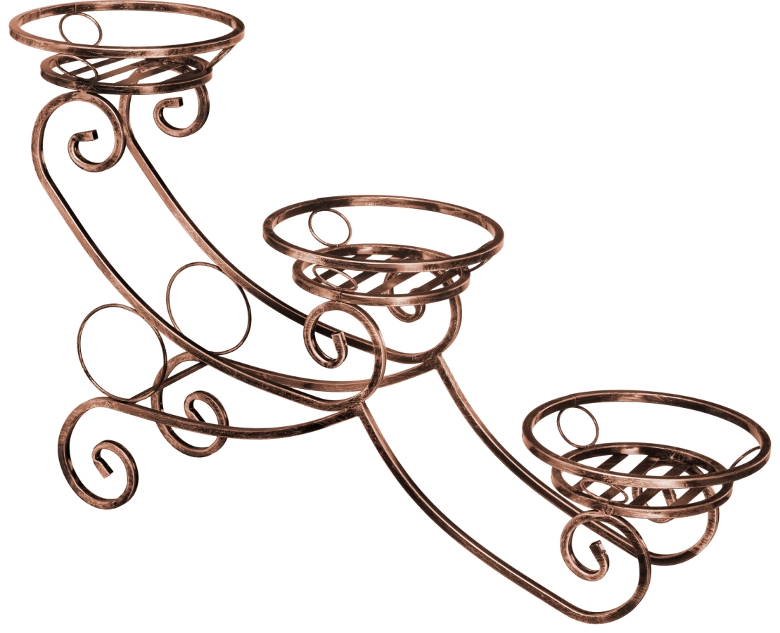 Kaskadenblumenbeet für drei Modell:142