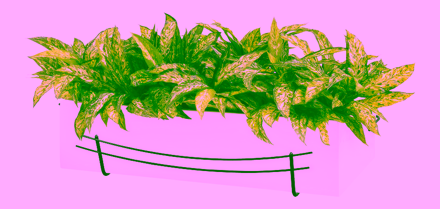 Korb, Balkonkastenhalter - Modell:75