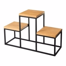 Metall-Podium-Blumenbeet für 3 Modell:680