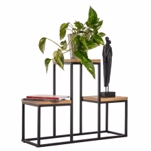 Metall-Podium-Blumenbeet für 3 Modell:680