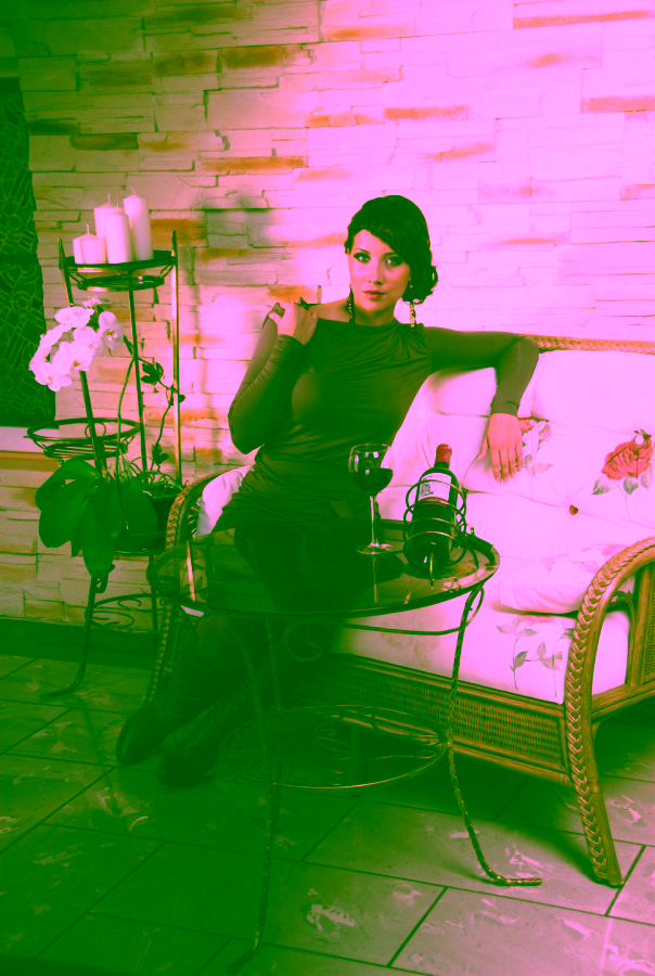 Metallblumenbeet für 3 Modell:66