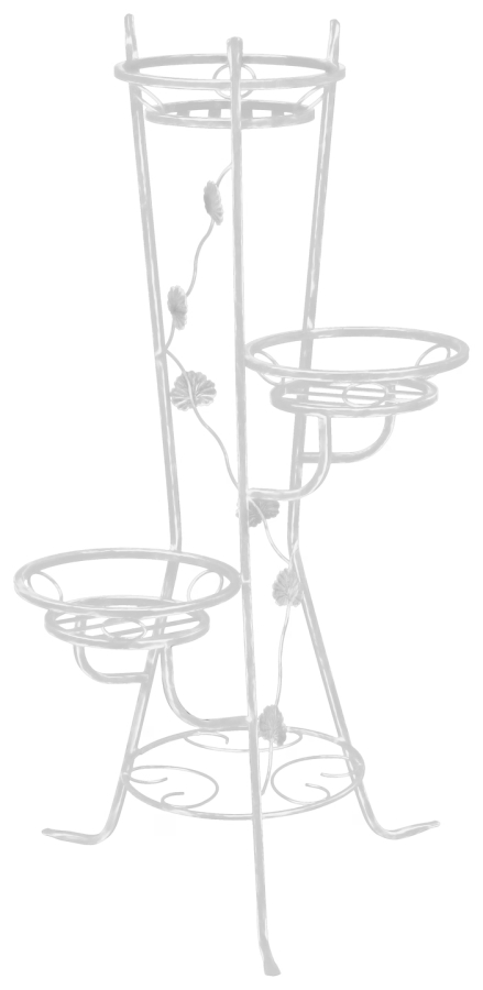 Metallblumenbeet für 3 Modell:66