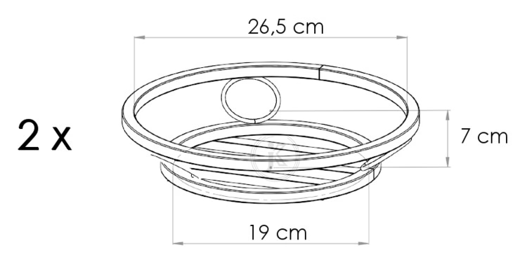 Metallblumenbeet für zwei Modell:38