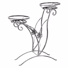 Metallblumenbeet für zwei Modell:38