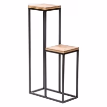 Metallischer, minimalistischer freistehender Modell:666