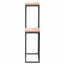 Metallischer, minimalistischer freistehender Modell:666