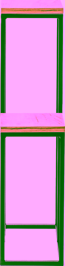 Multifunktionsst&auml;nder, Blumenbeet 2 Eiche Craft