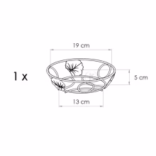 Ornamentale Wandfloristik Modell:430