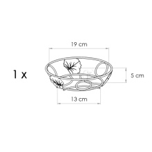 Ornamentale Wandfloristik Modell:430