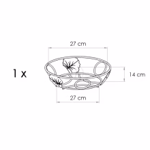 Podium Blumenständer für Modell:256