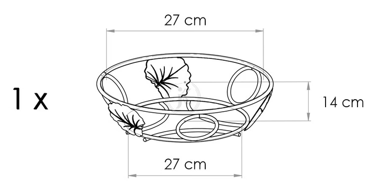 Podium Blumenständer für Modell:256