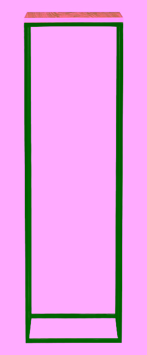 Ständer, Metallblumenbeet mit Modell:518