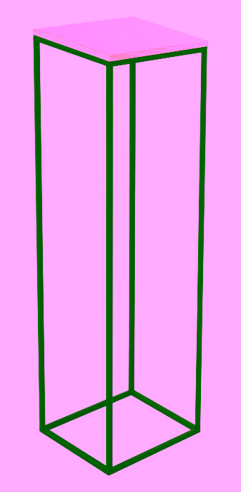 Ständer, Metallblumenbeet mit Modell:518