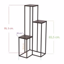 Stehendes Blumenbeet. Metallständer Modell:631