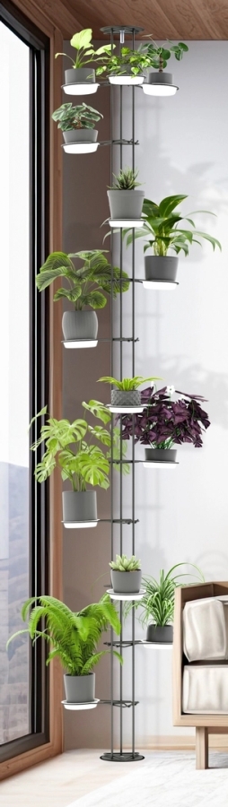 Blumenst&auml;nder Farbe (273cm) - Inneneinrichtung