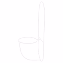 Wandblumenhalter aus Metall Modell:560