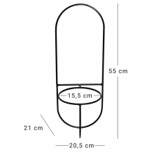 Wandblumenhalter aus Metall Modell:560