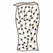 Wandgarderobe Metall Blattmotiv Modell:419